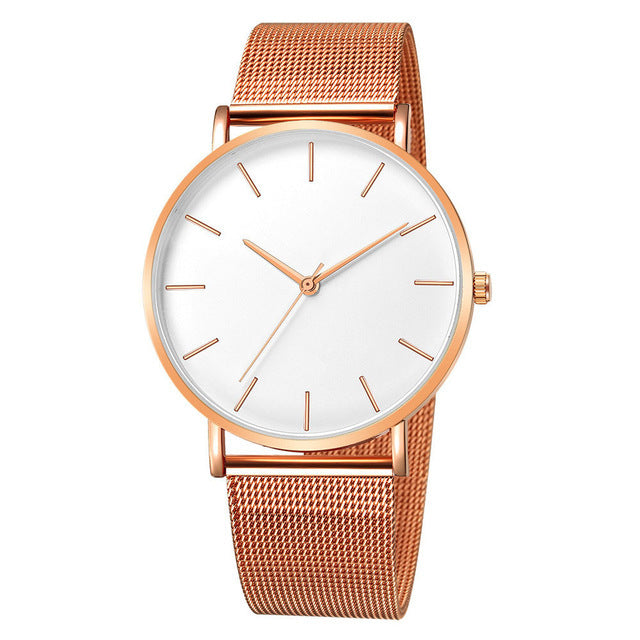 Geneva Herren Armbanduhr – Ultraflach & Minimalistisch