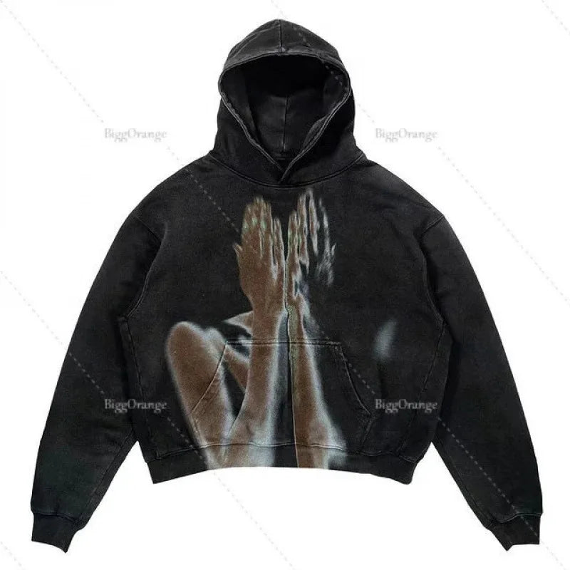 Oversized Fleece Hoodie – Premium 400g Cotton