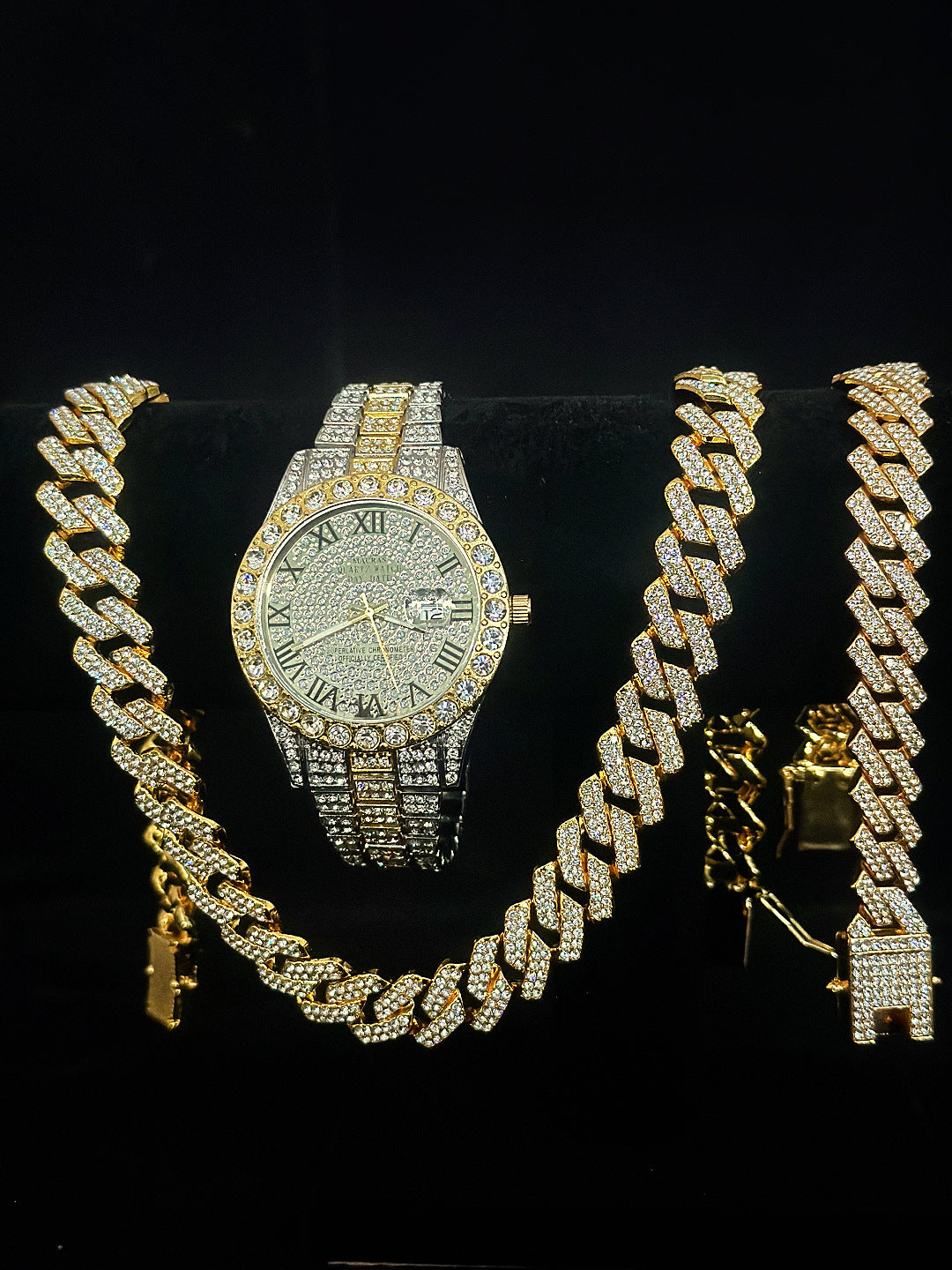 Herren Diamant Modeuhr – Alle Farben