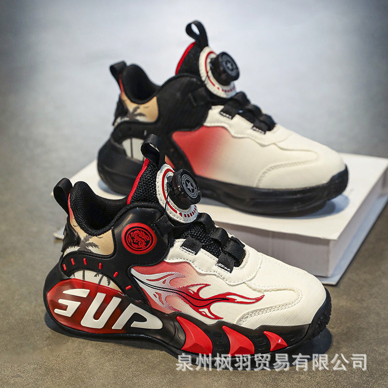 Boys' Winter Basketball Shoes – Warm Lined & Waterproof