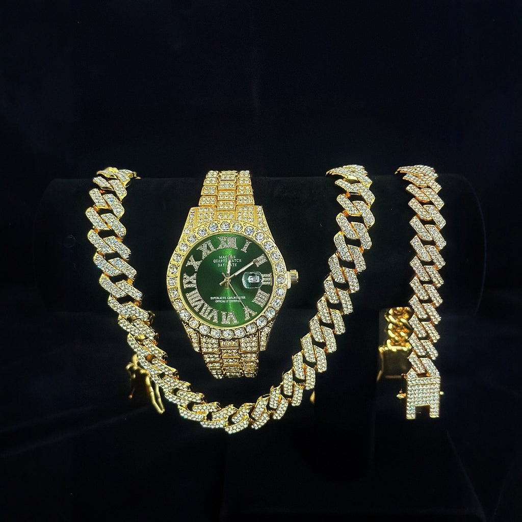 Herren Diamant Modeuhr – Alle Farben