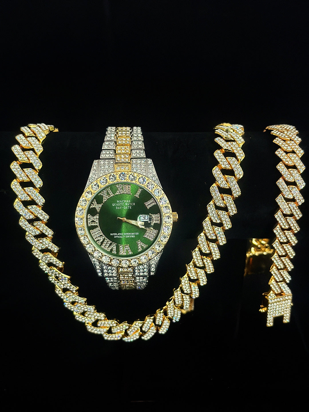 Herren Diamant Modeuhr – Alle Farben