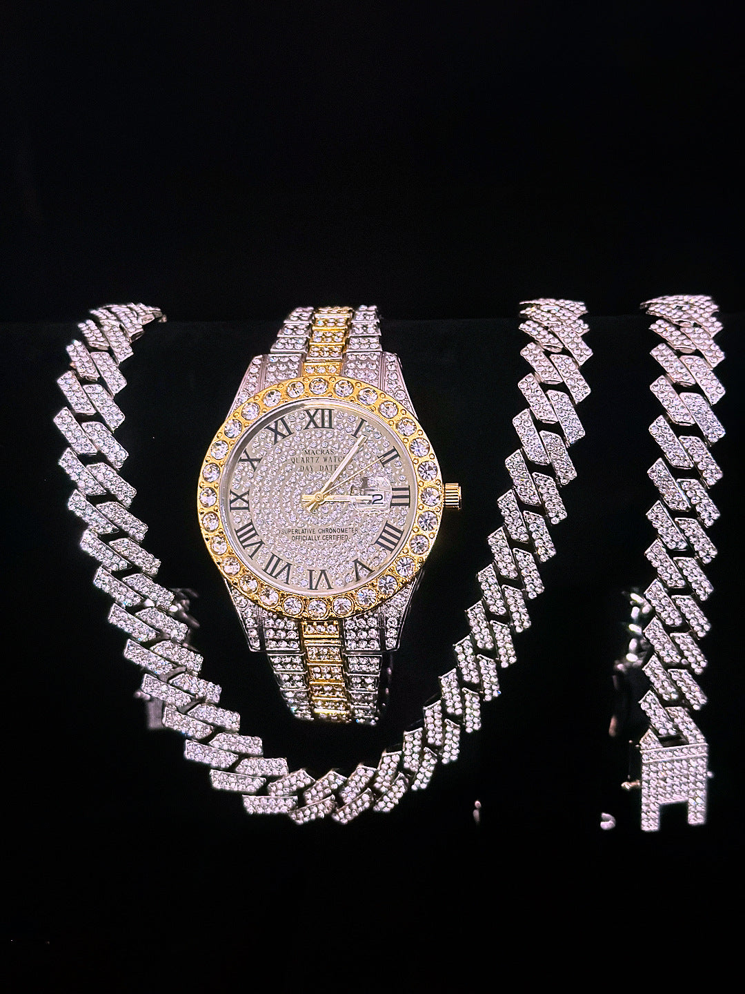 Herren Diamant Modeuhr – Alle Farben