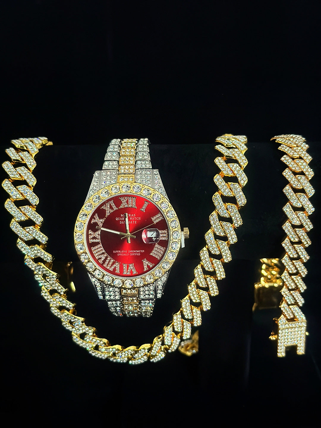 Herren Diamant Modeuhr – Alle Farben