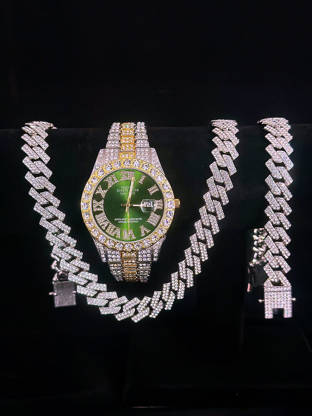 Herren Diamant Modeuhr – Alle Farben