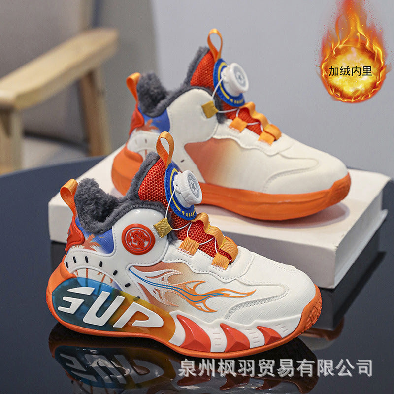 Chaussures de basket d'hiver pour garçon – Doublure chaude et imperméables