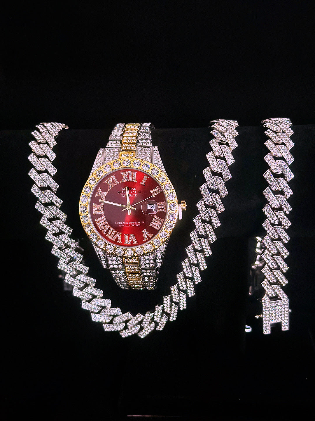 Herren Diamant Modeuhr – Alle Farben