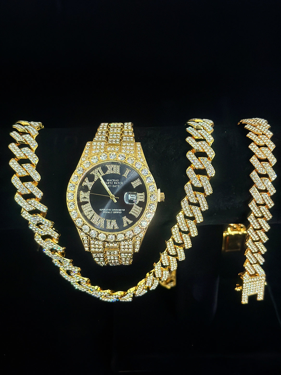 Herren Diamant Modeuhr – Alle Farben