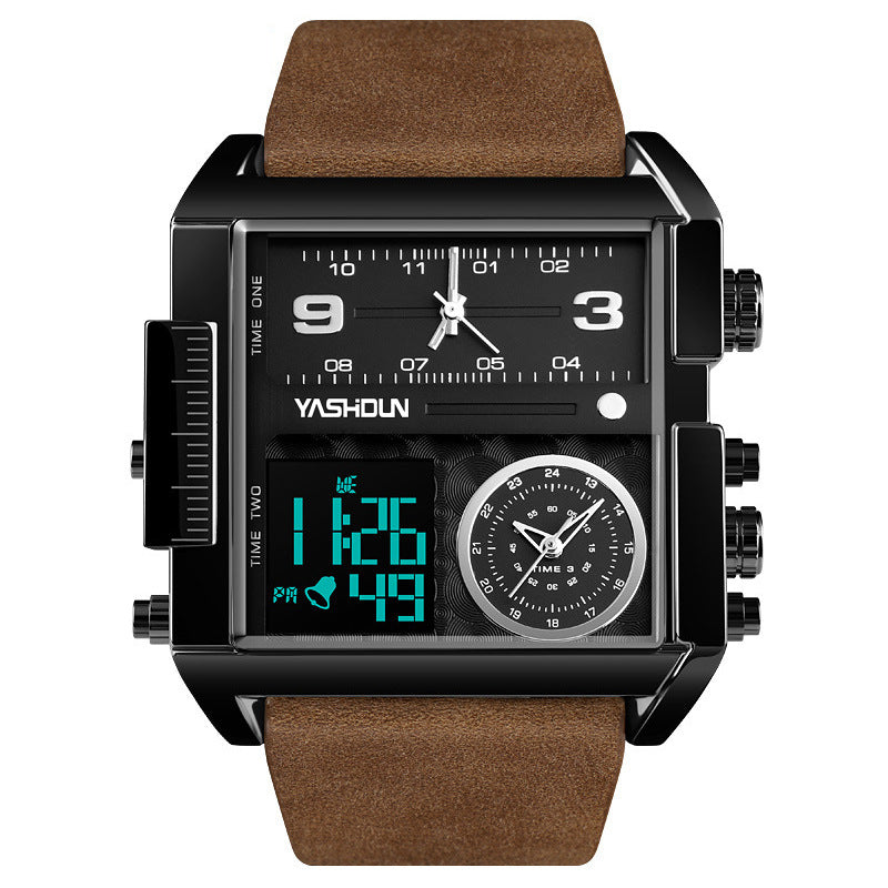 Reloj deportivo multifunción para hombre – Digital e impermeable