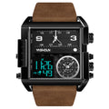 Reloj deportivo multifunción para hombre – Digital e impermeable