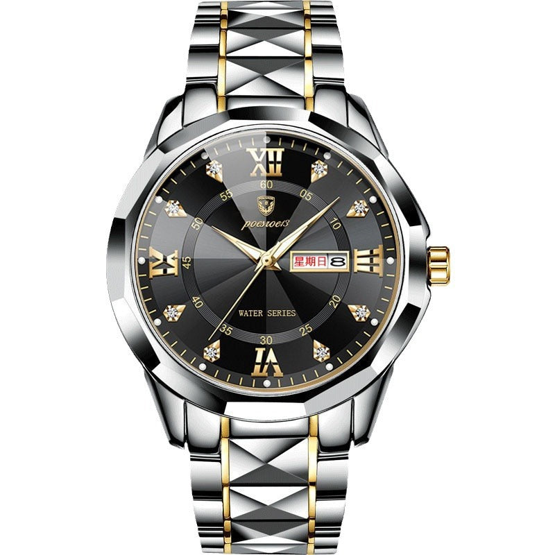 FOURRON Herren Mechanikuhr – Skelett & Diamant