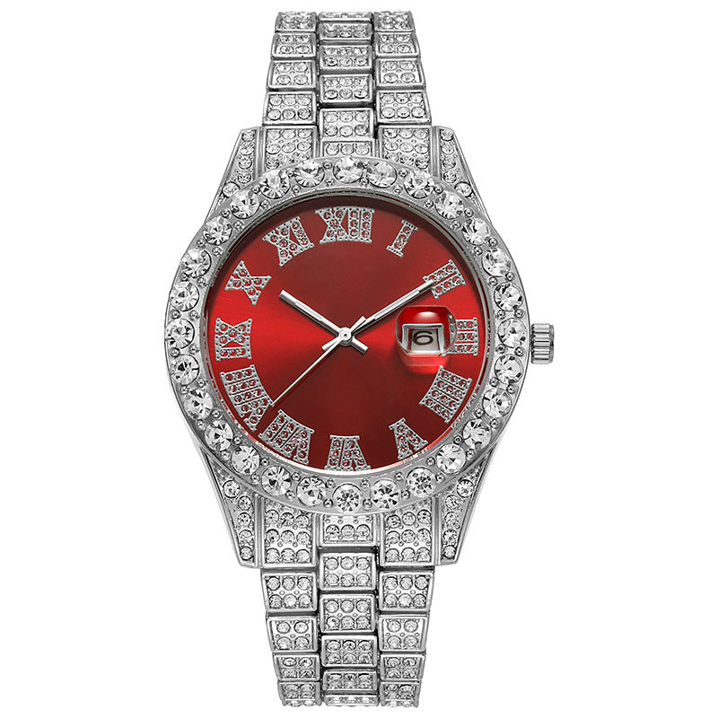 Herren Diamant Modeuhr – Alle Farben