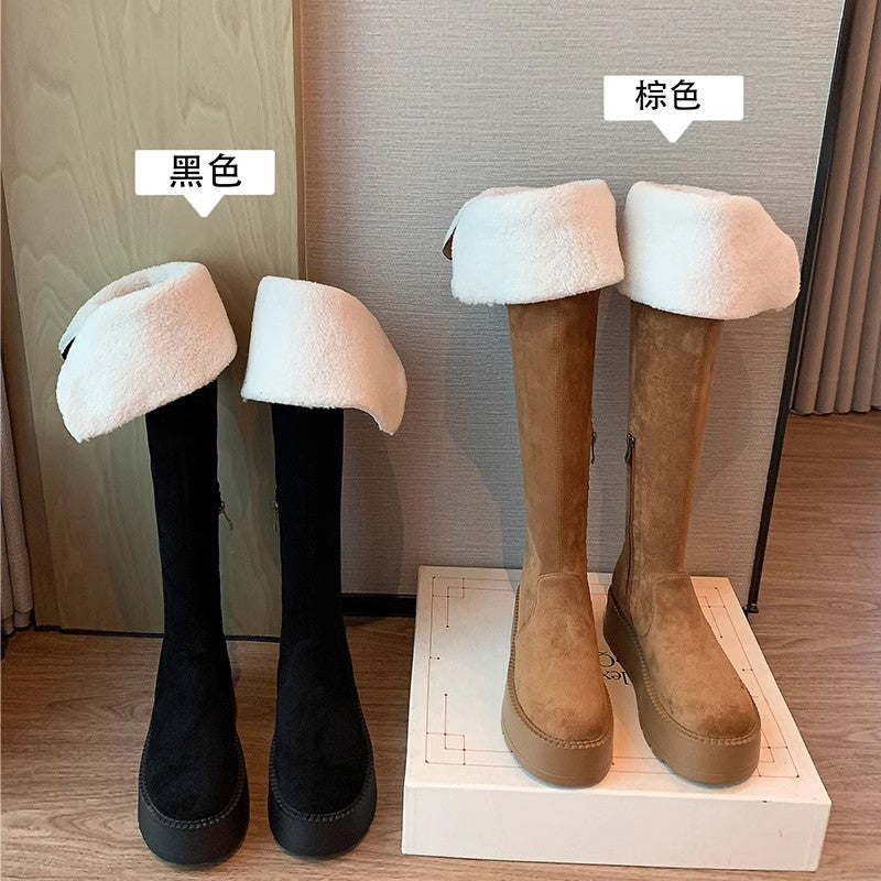 Snowboots Damen 2-in-1 – Hoch & Warm für den Winter