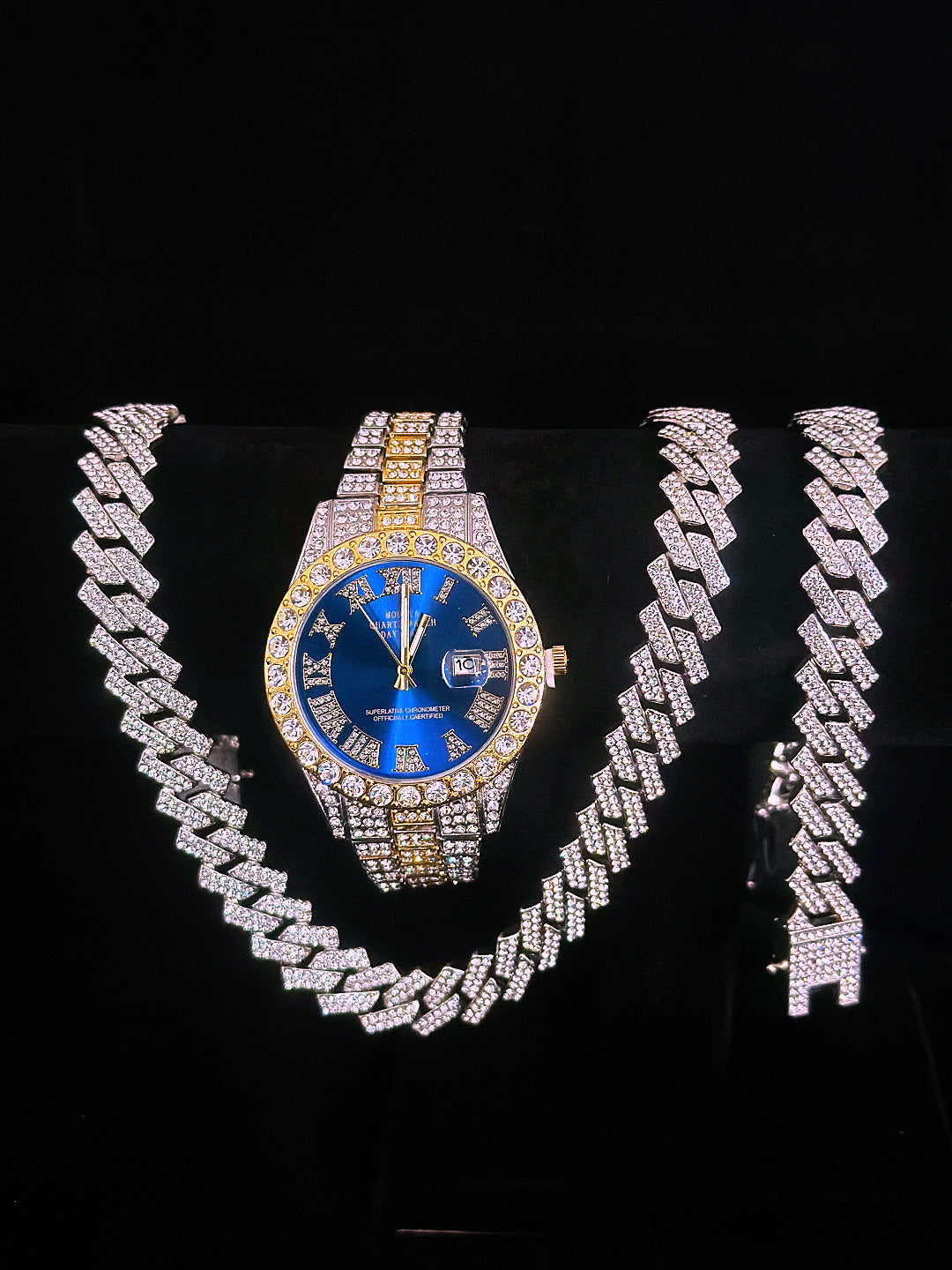 Herren Diamant Modeuhr – Alle Farben