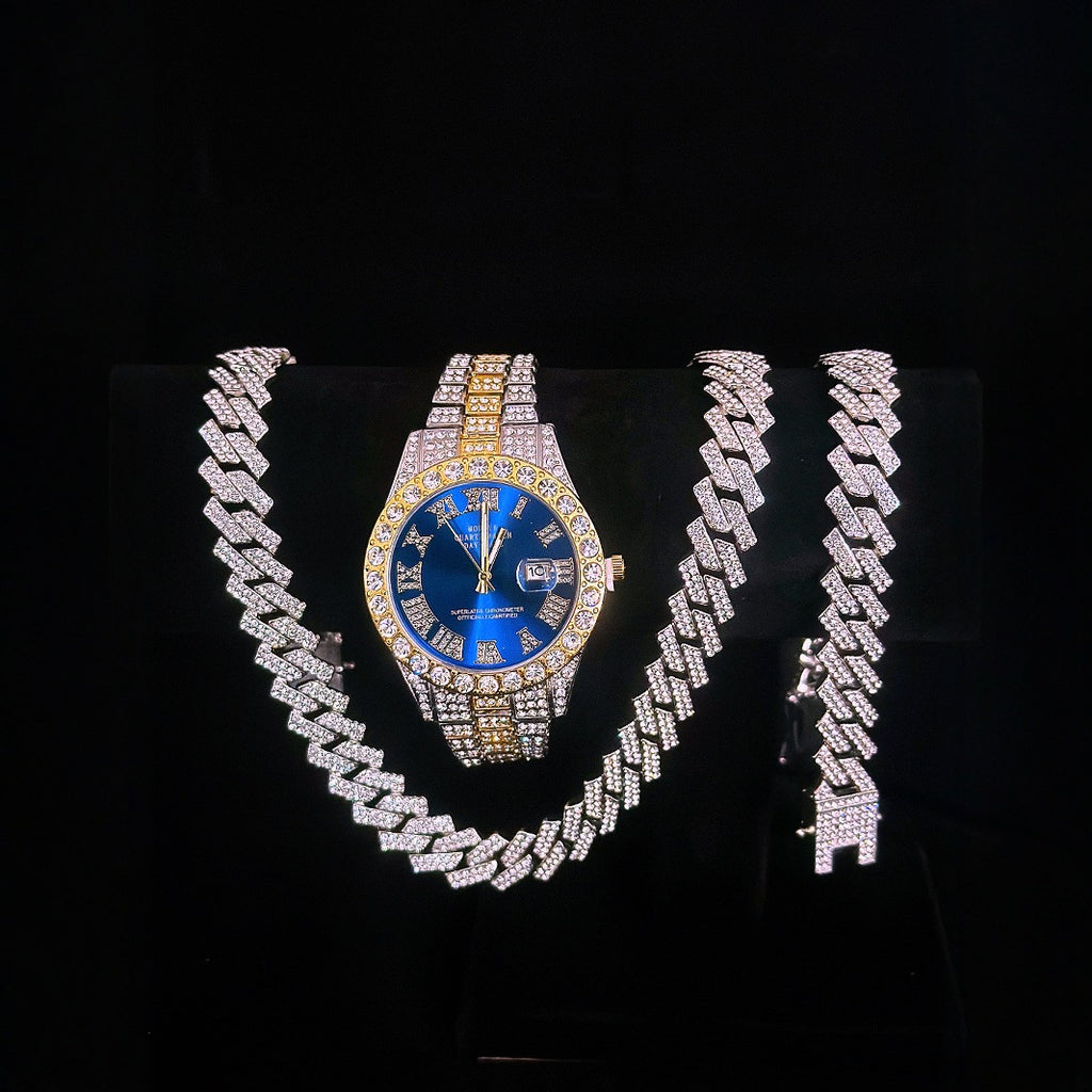 Herren Diamant Modeuhr – Alle Farben