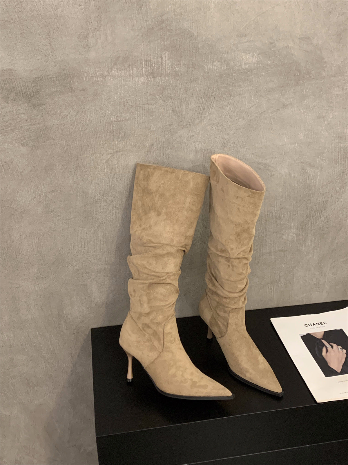 Reitstiefel Damen High-Heel – Elegant & Stylisch