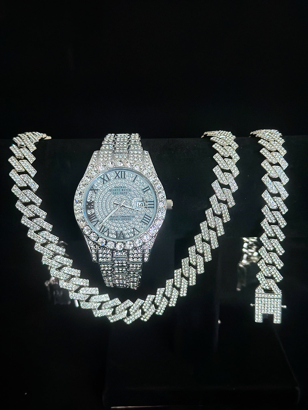 Herren Diamant Modeuhr – Alle Farben