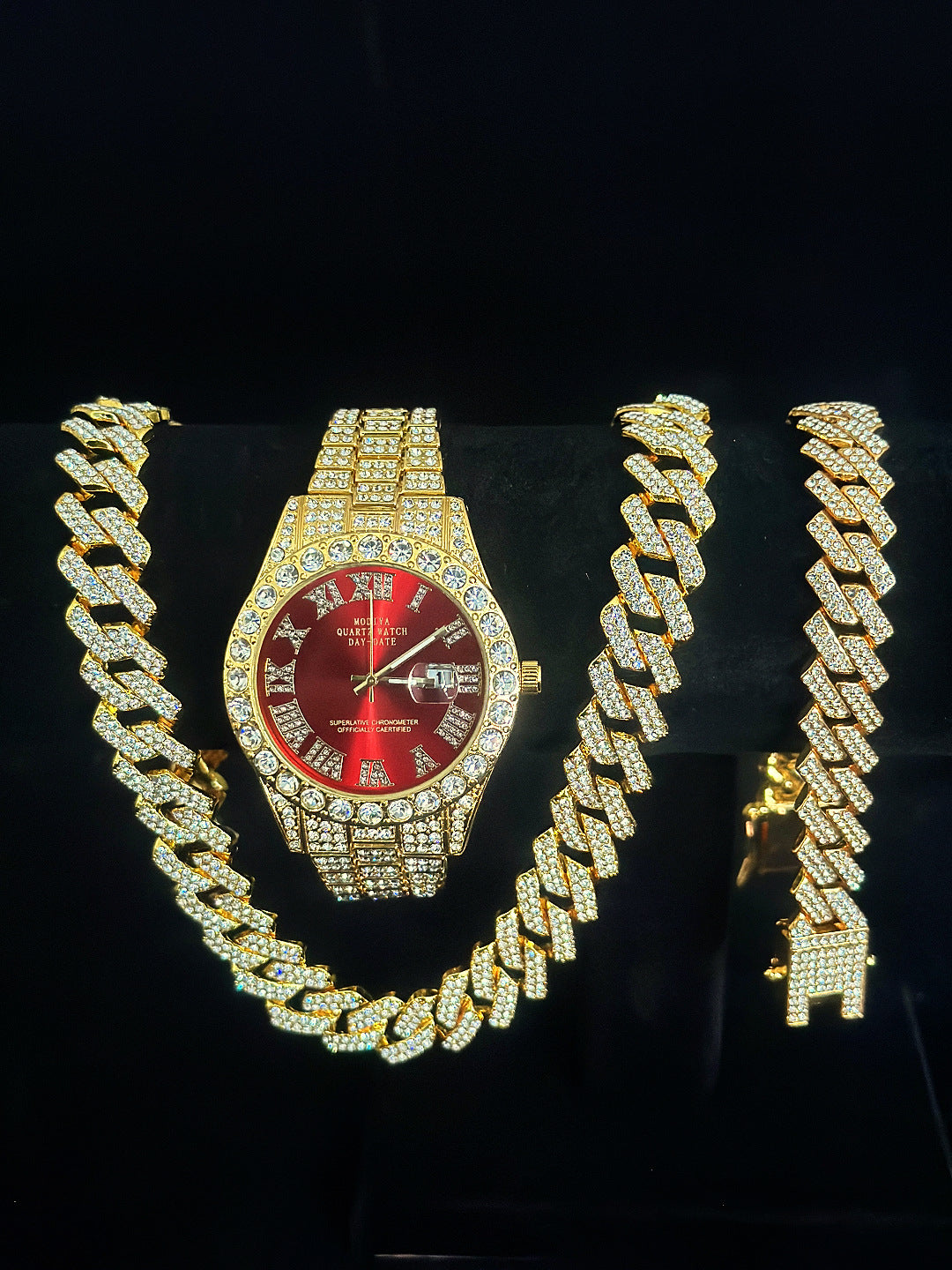 Herren Diamant Modeuhr – Alle Farben