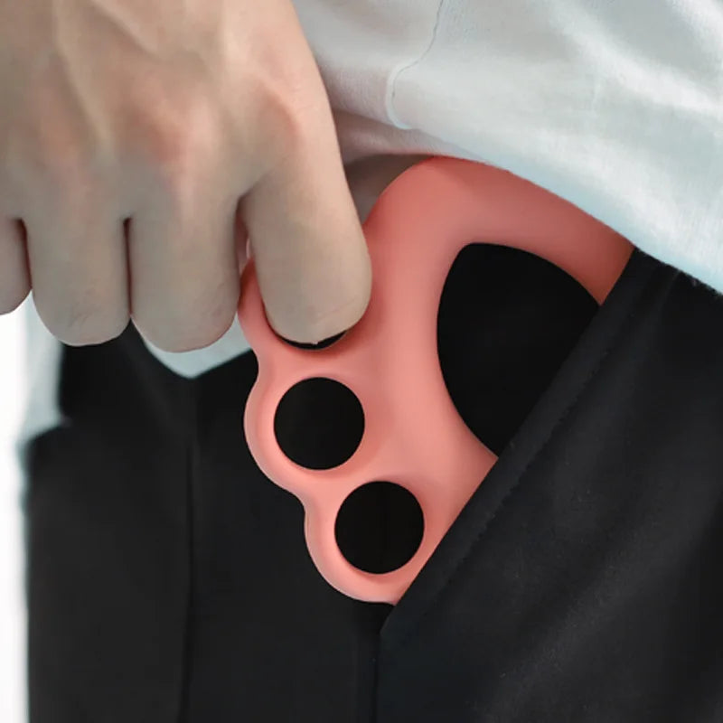 Silikon verstellbarer Handgriff Fingertrainer Übung Karpalexpander Muskeltraining Gym Fitnes Stärkungsmittel