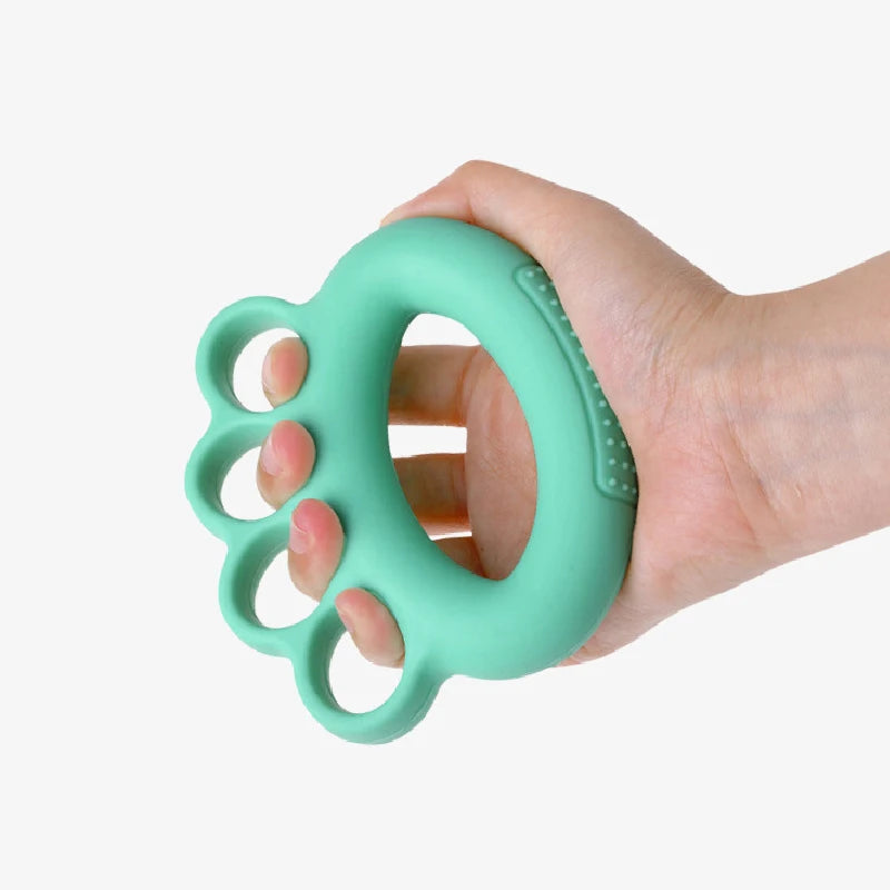 Silikon verstellbarer Handgriff Fingertrainer Übung Karpalexpander Muskeltraining Gym Fitnes Stärkungsmittel