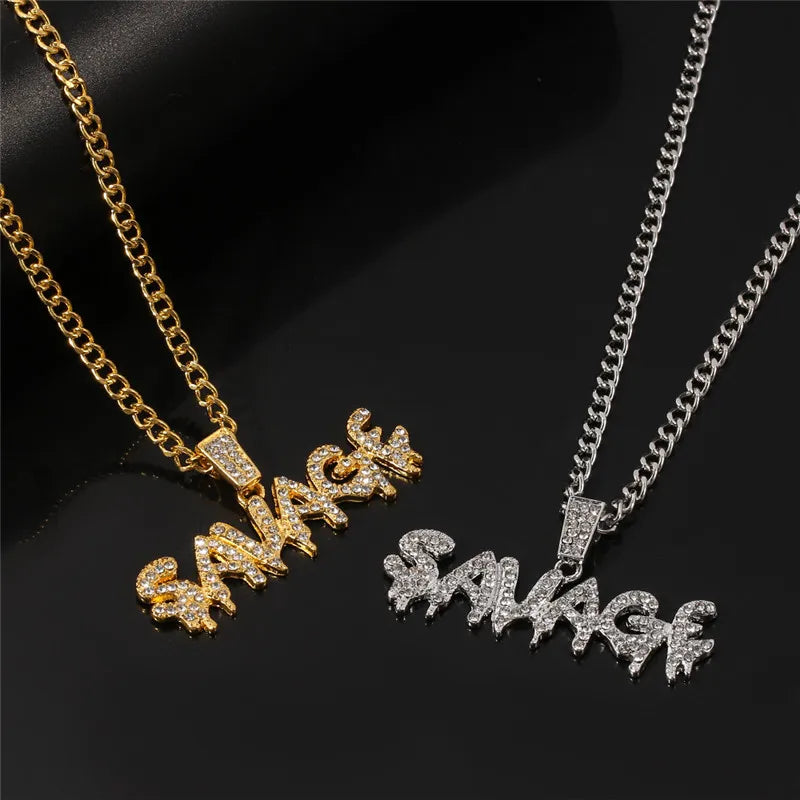 Men's Hip-Hop Chain – Iced Out Tennis Chain Choker