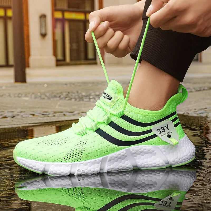 Herren Laufschuhe Mesh – Leicht & Atmungsaktiv Jogging Walking