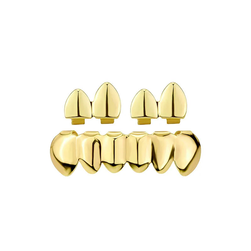 Hip Hop Grillz Gold & Silver – Vampire Fangs for Halloween & Party