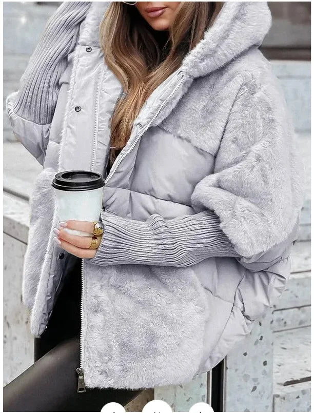 Damen Winterjacke 2024 – Locker & Warm mit Kapuze