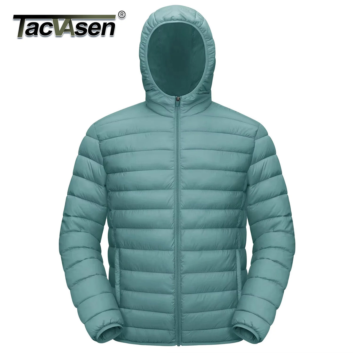 Herren Puffer Jacke Wasserabweisend – Leicht & Warm | TACVASEN