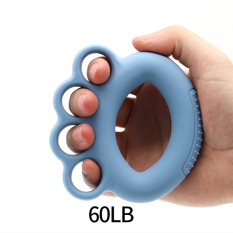 Silikon verstellbarer Handgriff Fingertrainer Übung Karpalexpander Muskeltraining Gym Fitnes Stärkungsmittel