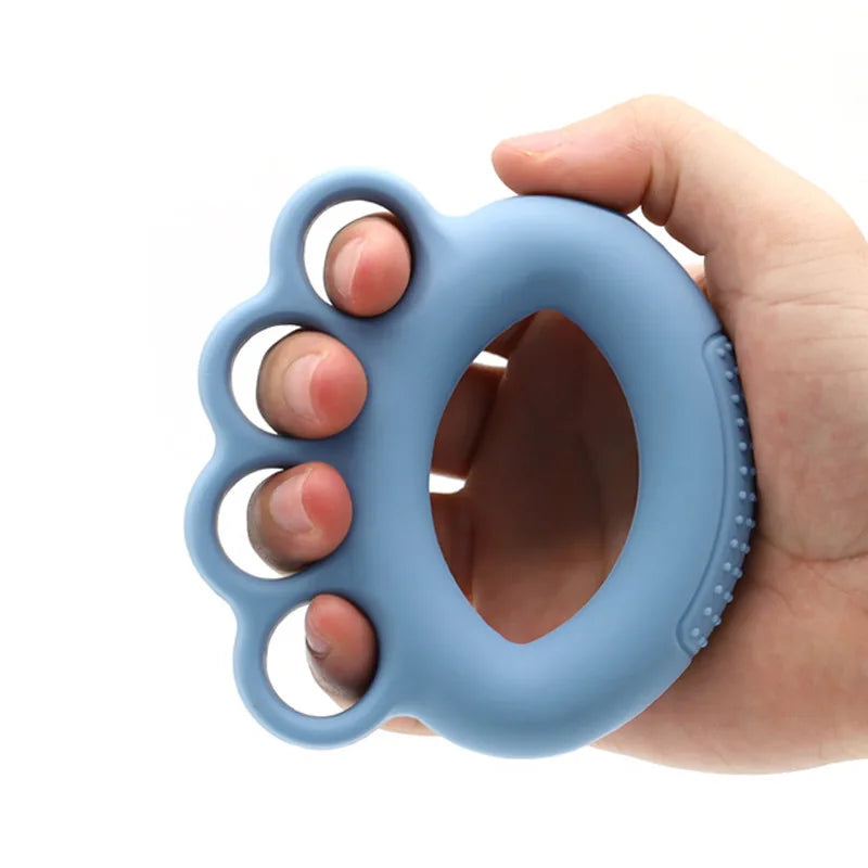 Silikon verstellbarer Handgriff Fingertrainer Übung Karpalexpander Muskeltraining Gym Fitnes Stärkungsmittel