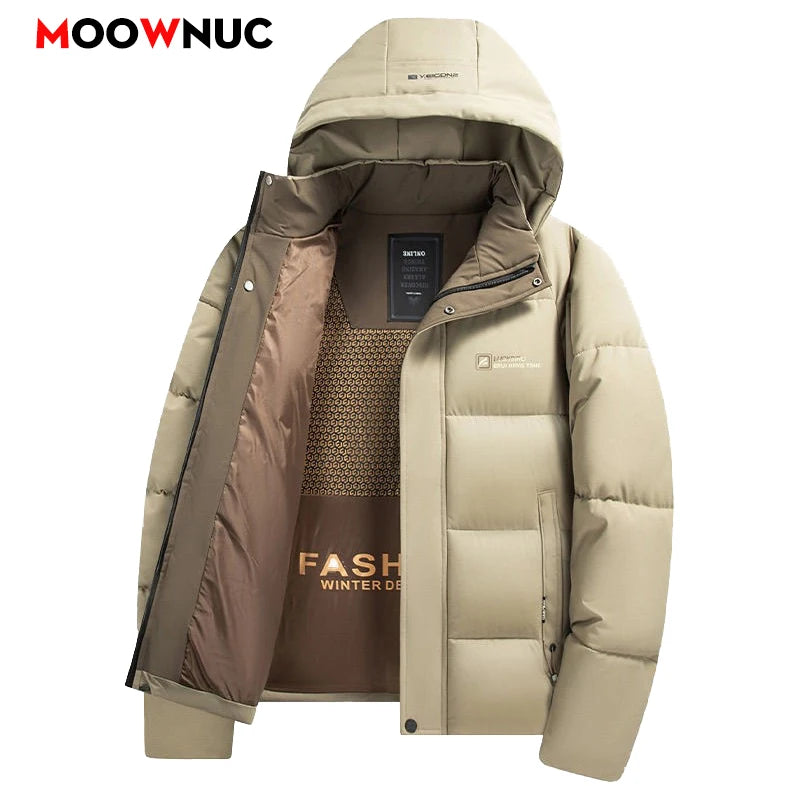 Herren Windbreaker Parka – Streetwear Herbst Winter Outdoor