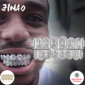 JINAO Hip Hop Grillz – Grillz glacés avec zircones cubiques pour dents du haut et du bas