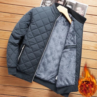 Herren Fleece Windbreaker – Warm & Casual Parka | DIMUSI