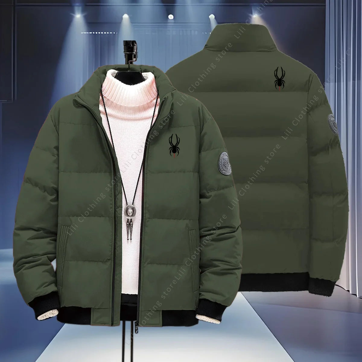 Herren Winter Puffer Jacke – Warm & Stylisch