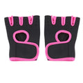 Atmungsaktive Halbfinger-Trainingshandschuhe, Rutschfeste Gewichtheber-Gym-Handschuhe, Rutschfeste Handfläche für Radfahren, Bergsteigen, Fitness