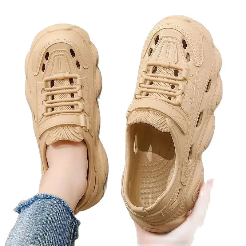 Chaussons de sport d'extérieur pour hommes et femmes, sabots antidérapants et respirants en EVA à semelle épaisse, sandales de plage pour la pêche, modèle unisexe pour couples