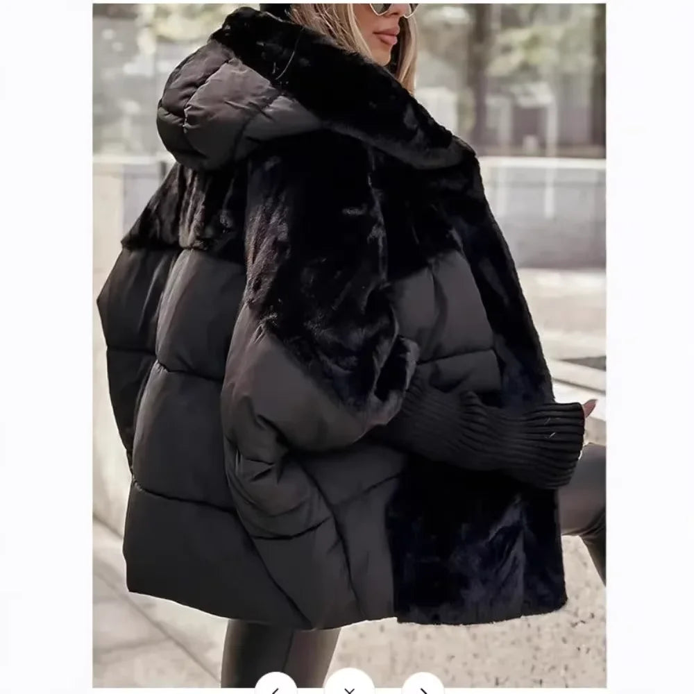 Damen Winterjacke 2024 – Locker & Warm mit Kapuze