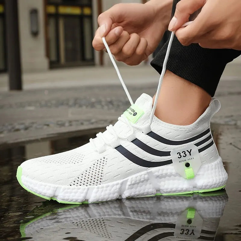 Herren Laufschuhe Mesh – Leicht & Atmungsaktiv Jogging Walking