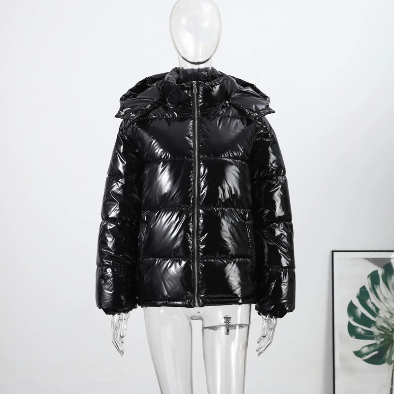 Down Jacket Damen Streetwear