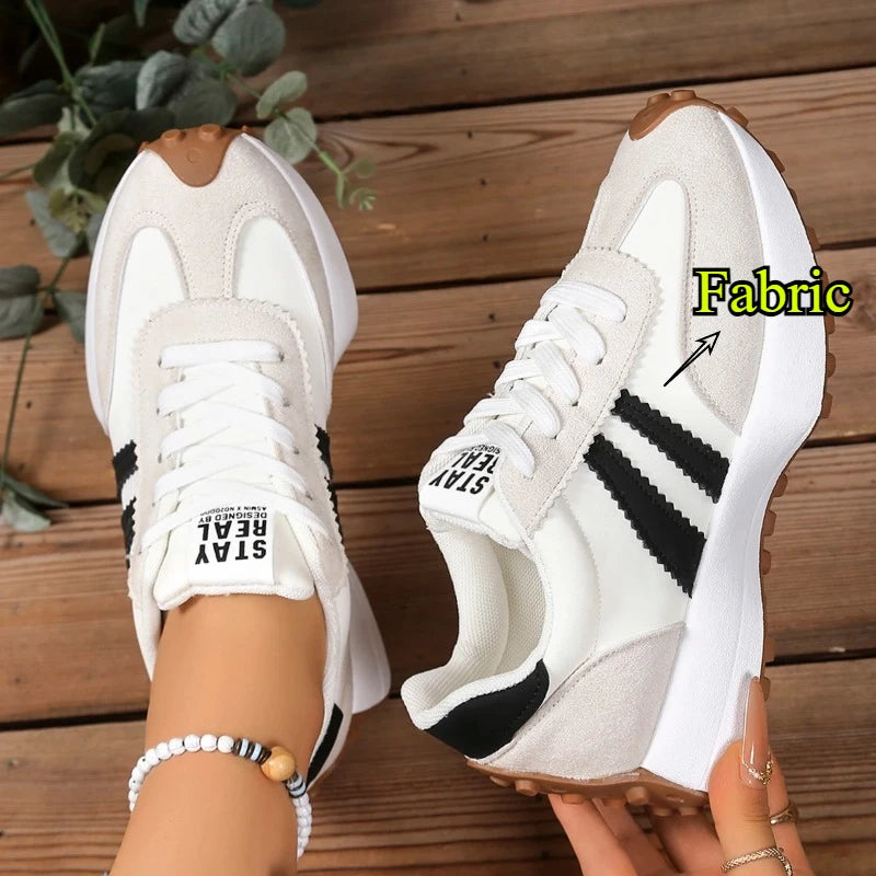 Women's White Breathable Sneaker