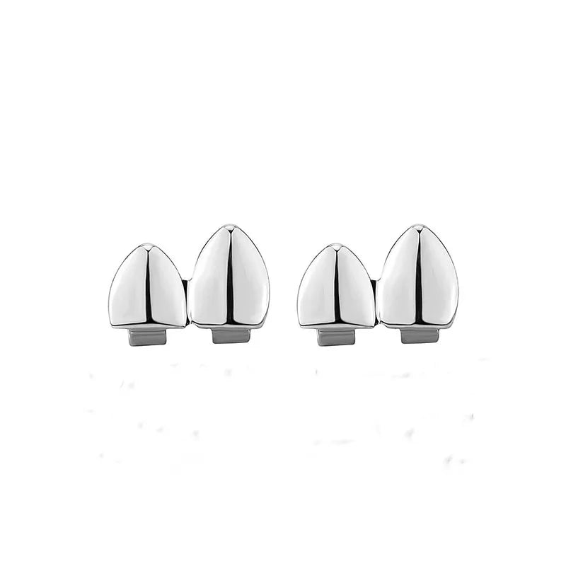 Hip Hop Grillz Gold & Silver – Vampire Fangs for Halloween & Party