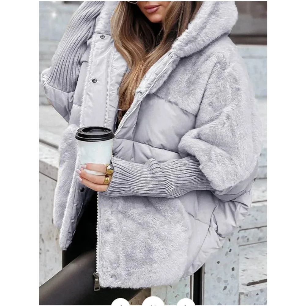 Damen Winterjacke 2024 – Locker & Warm mit Kapuze