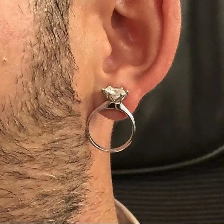 Dual-Purpose Ring & Earring Set