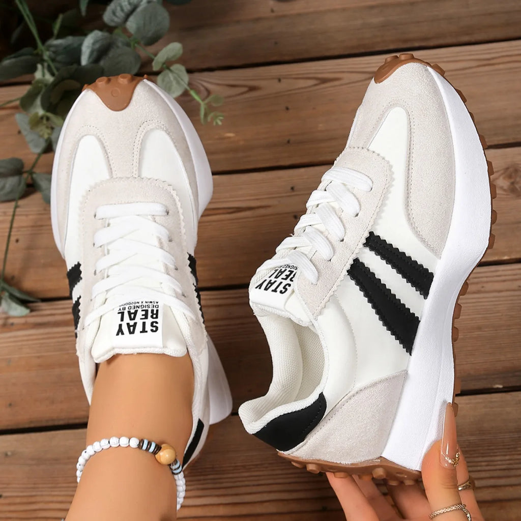 Women's White Breathable Sneaker