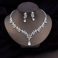 Crystal Choker Bridal Jewelry Set