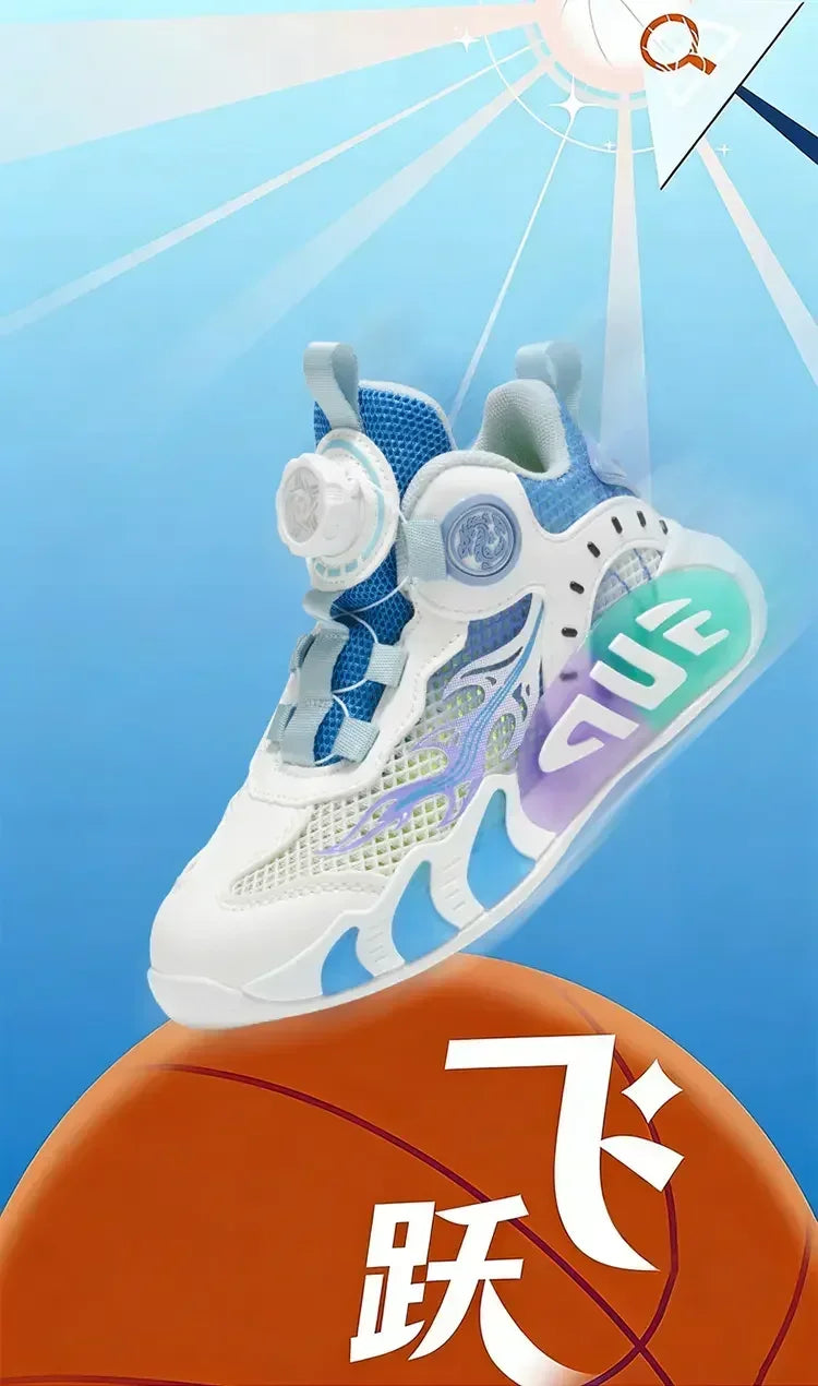 Baskets de sport unisexes pour enfants – Respirantes pour la course et le quotidien