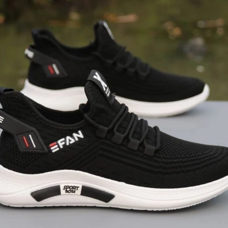 Sneaker loafer in mesh traspirante da uomo