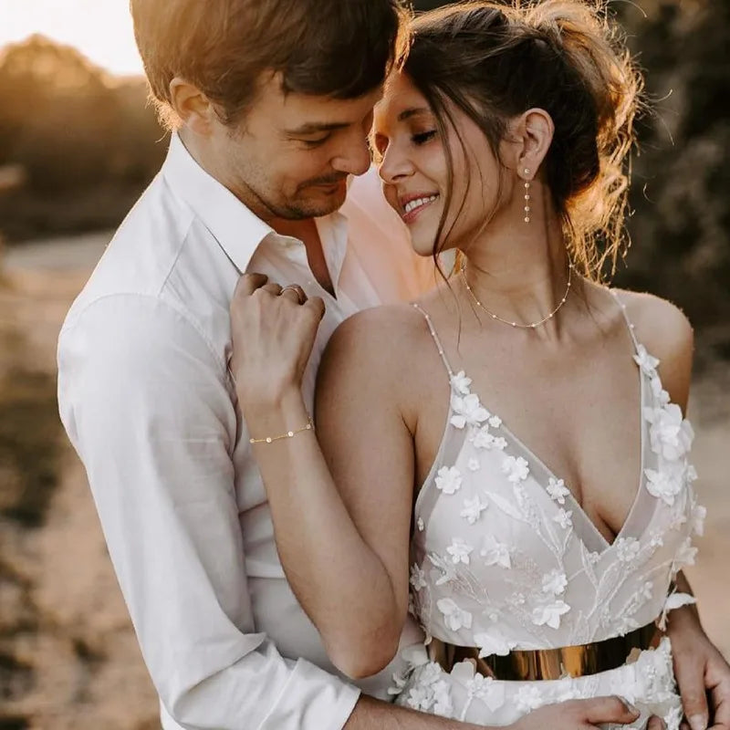 Set collana e orecchini di perle in oro 14K