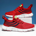 Men's Casual Sports Shoes Breathable Lightweight Sneakers Anti-slip Flats Outdoor Running Walking Athletic Jogging Shoes